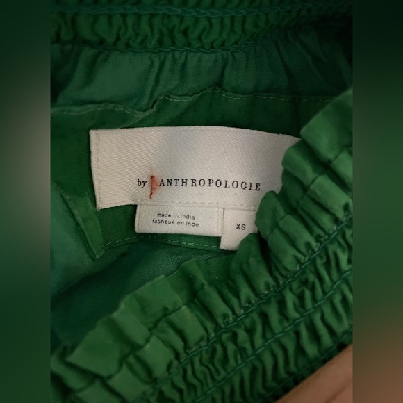 Anthropologie RARE Strapless Ruffled Floral Embroidered Maxi Dress - XS - Picture 9 of 9